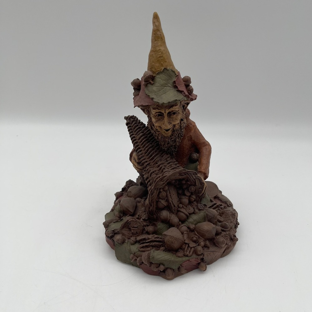 Tom Clark Gnome Plenty-R Figurine 1983 Cairn Studio Retired COA Original Box #38